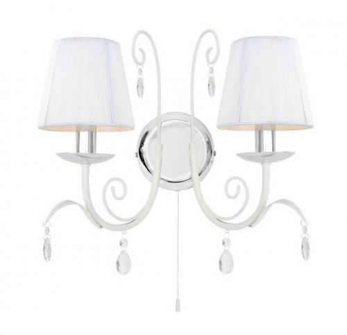 бра arte lamp romana snow a1743ap-2wh в Комсомольск-на-Амуре