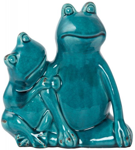 декор frog blue couple в Комсомольск-на-Амуре