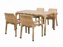 обеденная группа турин на 4 персоны ,жёлтый в Комсомольск-на-Амуре