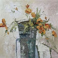 картина маслом оранжевый в Комсомольск-на-Амуре
