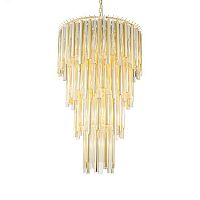 люстра gigi 13 gold от delight collection прозрачная/золото в Комсомольск-на-Амуре