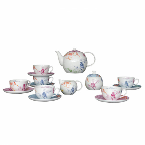 чайный сервиз sienna 17 pcs tea set в Комсомольск-на-Амуре