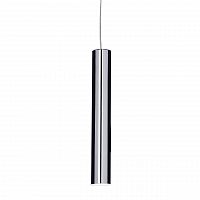 подвесной светодиодный светильник ideal lux ultrathin sp1 small round cromo в Комсомольск-на-Амуре