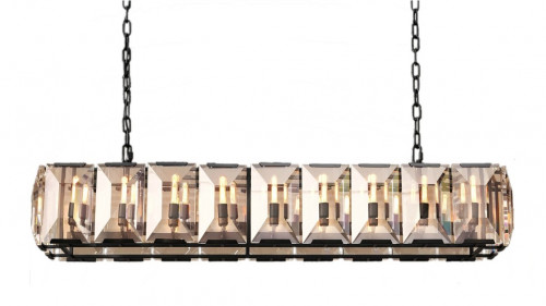 люстра harlow l130 черное основание, прозрачное стекло в Комсомольск-на-Амуре