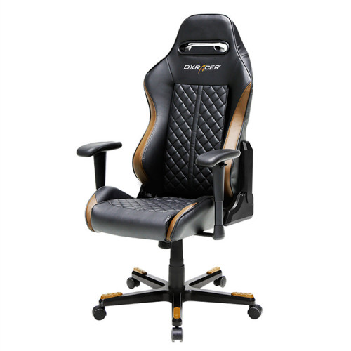 кресло геймерское dxracer черно-коричневое в Комсомольск-на-Амуре