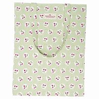 сумка хлопковая cherry berry p.green в Комсомольск-на-Амуре