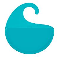 органайзер для ванной surf xl, прозрачно-бирюзовый в Комсомольск-на-Амуре