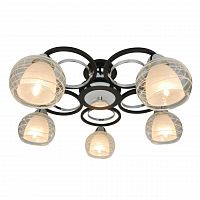 потолочная люстра arte lamp ginevra a1604pl-5bk в Комсомольск-на-Амуре