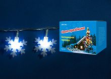 светодиодная гирлянда «снежинки-2» 700см (07935) uniel uld-s0700-050/dta white ip20 snowflakes-2 в Комсомольск-на-Амуре