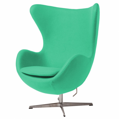 кресло egg chair зеленое в Комсомольск-на-Амуре