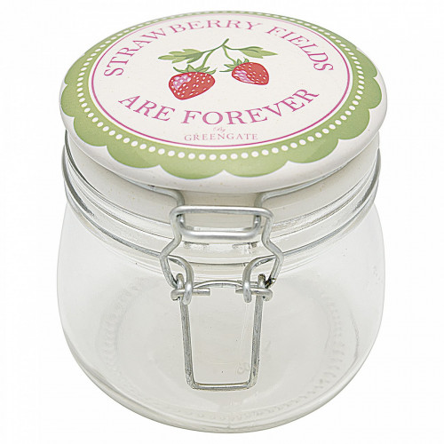 банка стеклянная strawberry pale green в Комсомольск-на-Амуре