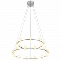 подвесная светодиодная люстра st luce cilindro sl799.103.21 белая в Комсомольск-на-Амуре