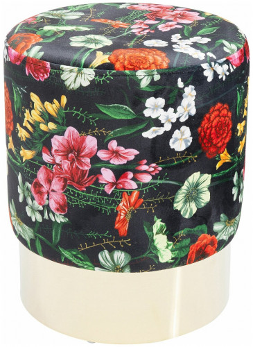 kare design пуф flores, коллекция "флорес" 35*42*35, полиэстер, дсп, сталь, мультиколор в Комсомольск-на-Амуре
