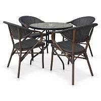 комплект мебели для кафе tilo на 4 персоны в Комсомольск-на-Амуре