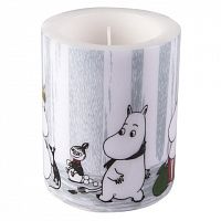 свеча большая moomin зимнее путешествие, 8 см в Комсомольск-на-Амуре