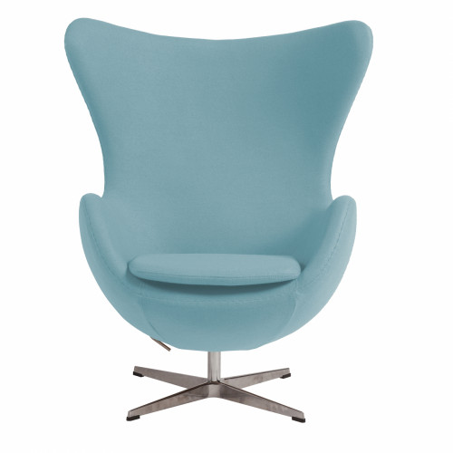 кресло egg chair голубое в Комсомольск-на-Амуре