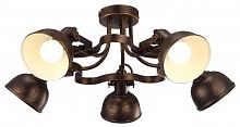 потолочная люстра arte lamp martin a5216pl-5br в Комсомольск-на-Амуре