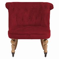 кресло amelie french country chair красное в Комсомольск-на-Амуре