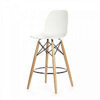 барный стул eiffel (eames style) белый в Комсомольск-на-Амуре