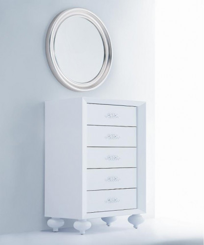 комод высокий palermo белый в Комсомольск-на-Амуре