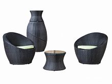 лаундж зона туллон на 2 персоны , серый в Комсомольск-на-Амуре