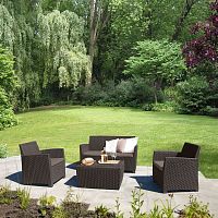 комплект мебели для отдыха со столиком на 4 персоны fikop в Комсомольск-на-Амуре