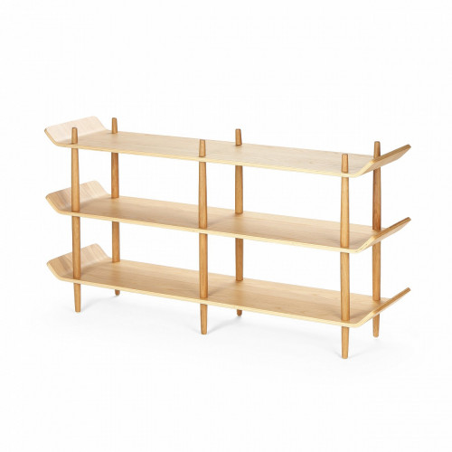 стеллаж bentwood двойной светло-коричневый в Комсомольск-на-Амуре