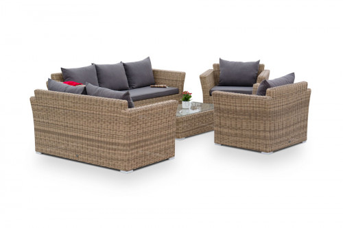 лаунж зона дабл на 7 персон серая в Комсомольск-на-Амуре