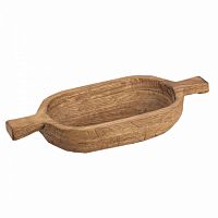 плошка коричневый,ручки ,15*27 в Комсомольск-на-Амуре