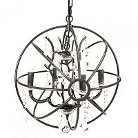 люстра foucault's orb crystal (47*47*64) коричневая в Комсомольск-на-Амуре