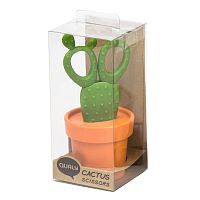 ножницы cactus с держателем, оранжевые с зеленым в Комсомольск-на-Амуре