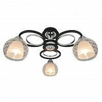 потолочная люстра arte lamp ginevra a1604pl-3bk в Комсомольск-на-Амуре