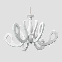 потолочная светодиодная люстра ambrella light orbital classic fk81/6 wh 292w d640 белая в Комсомольск-на-Амуре