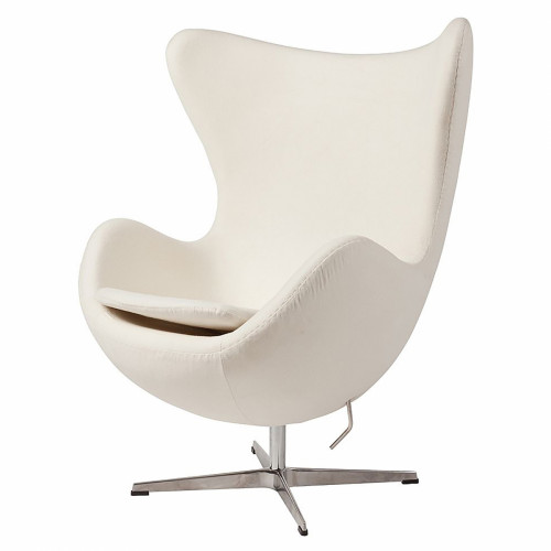 кресло egg chair белое в Комсомольск-на-Амуре