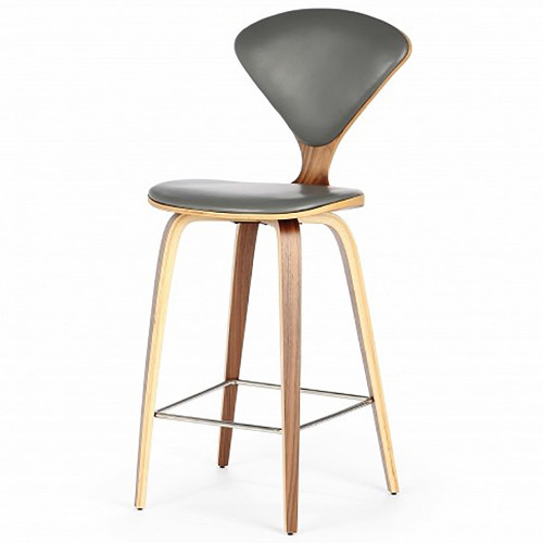 барный стул cherner с обивкой деревянные ножки в Комсомольск-на-Амуре