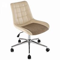 кресло компьютерное marco beige fabric бежевое в Комсомольск-на-Амуре