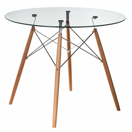 стол eames style натуральное дерево в Комсомольск-на-Амуре