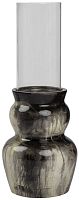 подсвечник фигурный серый со стеклом colors grey, 76 см в Комсомольск-на-Амуре