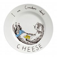 тарелка i am crackers about cheese в Комсомольск-на-Амуре