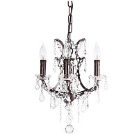 люстра 19th c. rococo iron & clear crystal round vol.i бронза в Комсомольск-на-Амуре