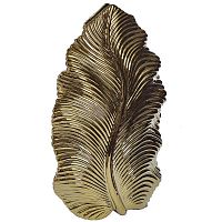 ваза leaf золотая 25.5*12*44.5 в Комсомольск-на-Амуре