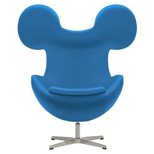 кресло egg mickey голубое в Комсомольск-на-Амуре