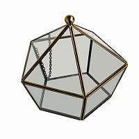 флорариум стеклянный в винтажном стиле diamond shape в Комсомольск-на-Амуре