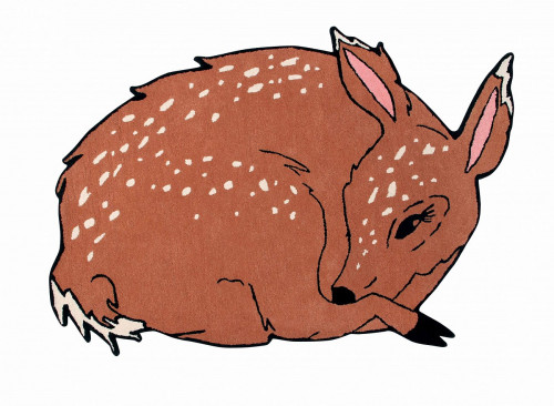 ковер шерстяной олененок the deer в Комсомольск-на-Амуре