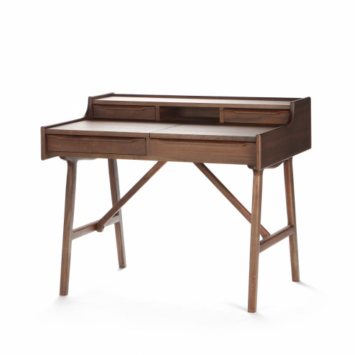 письменный стол walnut ottosen коричневый в Комсомольск-на-Амуре