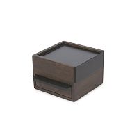 шкатулка для украшений stowit mini чёрная в Комсомольск-на-Амуре