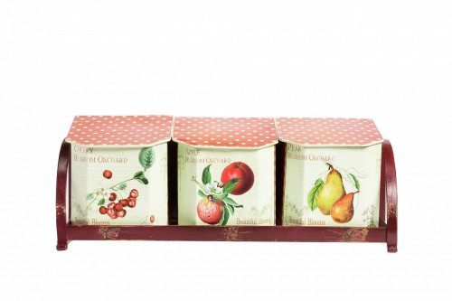 набор емкостей для хранения на подставке fruits в Комсомольск-на-Амуре